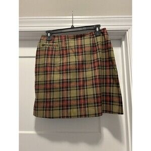 Vintage Y2K The Limited 10 Plaid Skirt Womens Preppy Academia Corp Office School